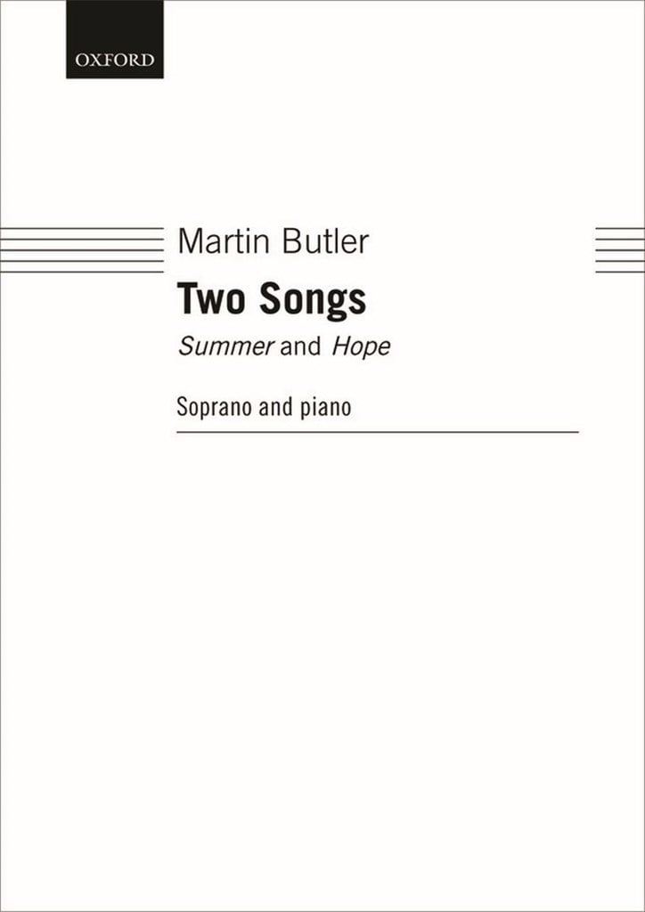 Martin Butler: Two Songs