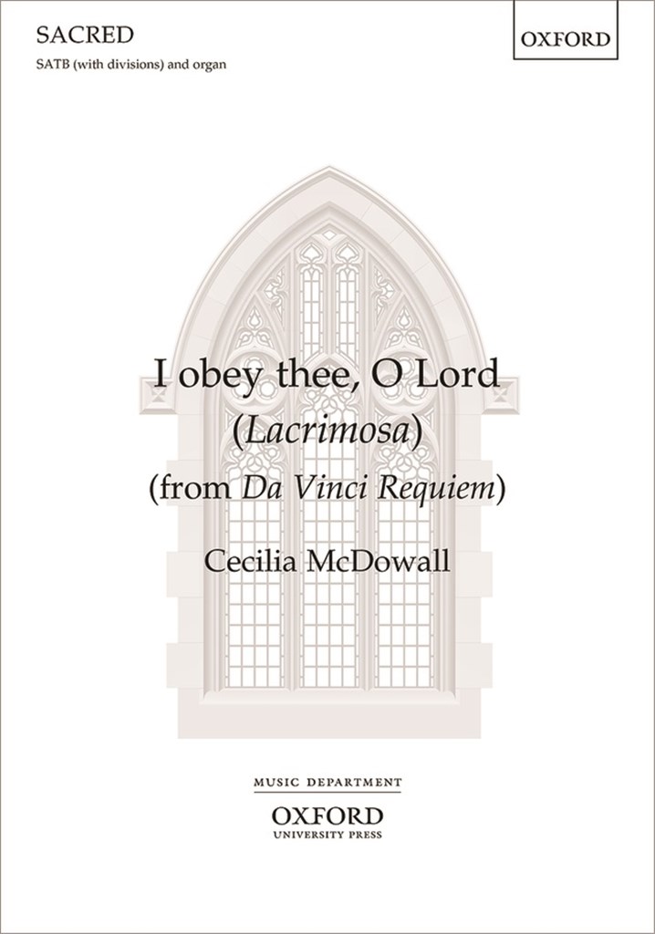 I obey thee, O Lord [Lacrimosa]