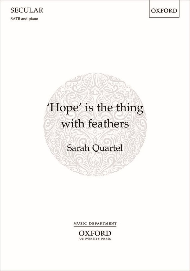 Sarah Quartel: 'Hope' is the thing with feathers