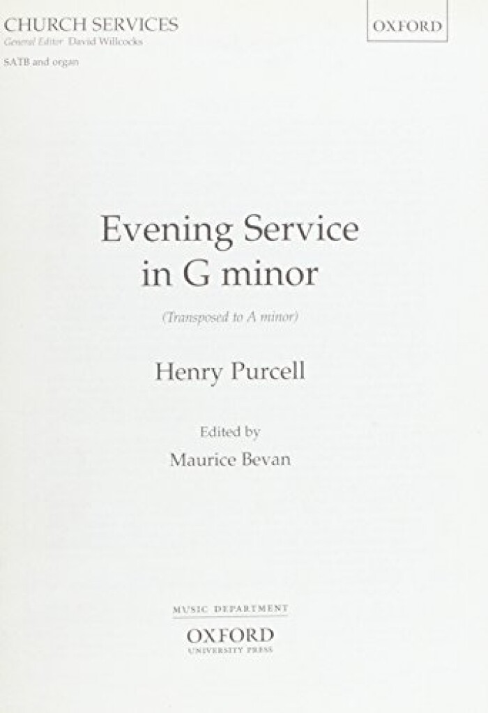 Evening Service in G minor