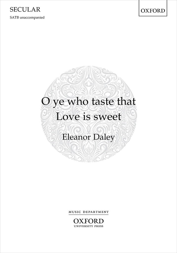 O ye who taste that Love is sweet