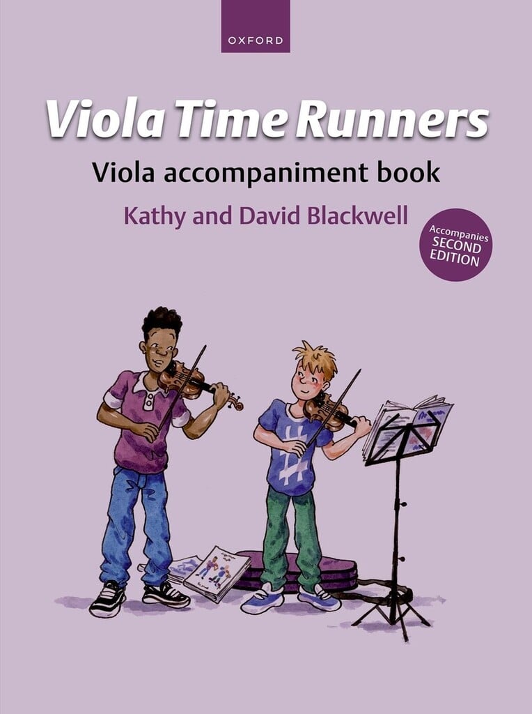 Viola Time Runners Viola accompaniment book