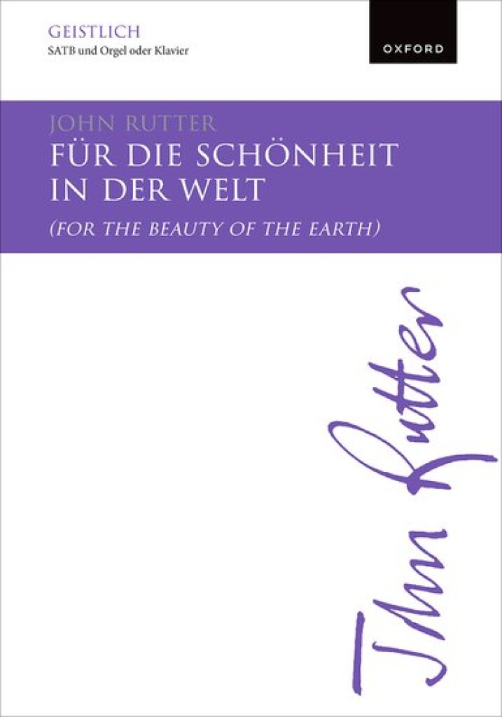 Fur die Schonheit in der Welt