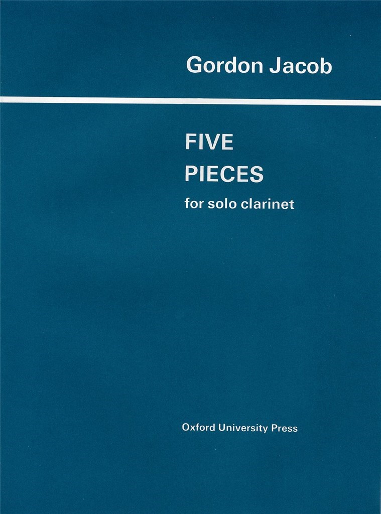 Five Pieces for solo Clarinet