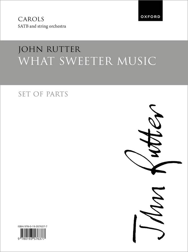 What sweeter music