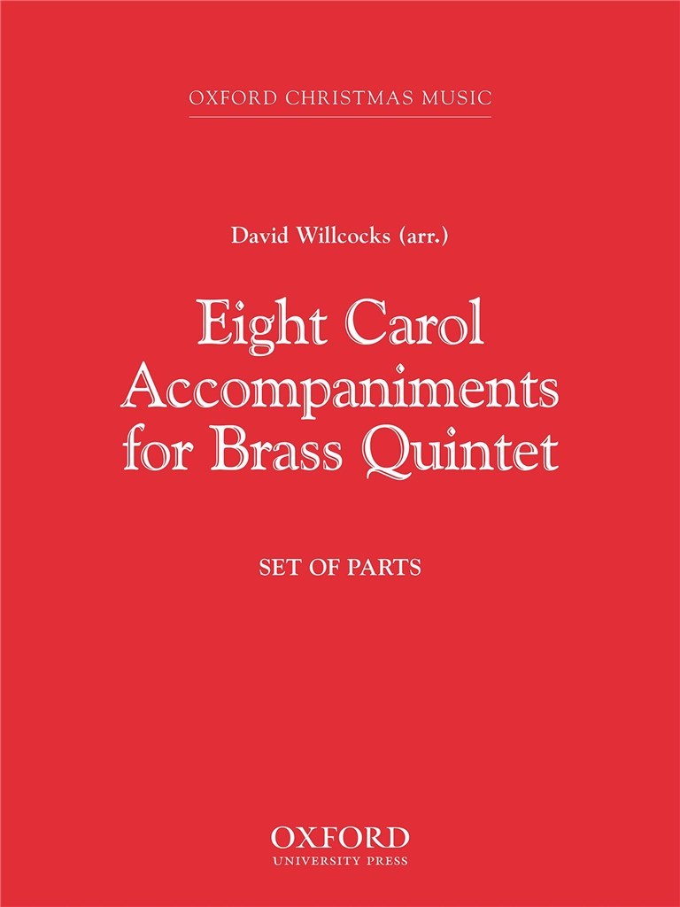 Eight Carol Accompaniments for Brass a 5