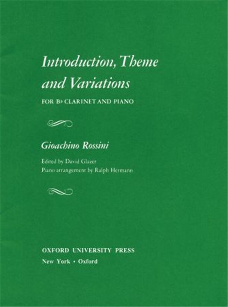 Introduction, Theme, and Variations