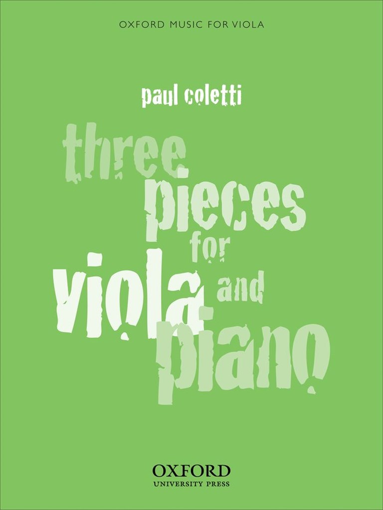 Three Pieces for Viola and Piano