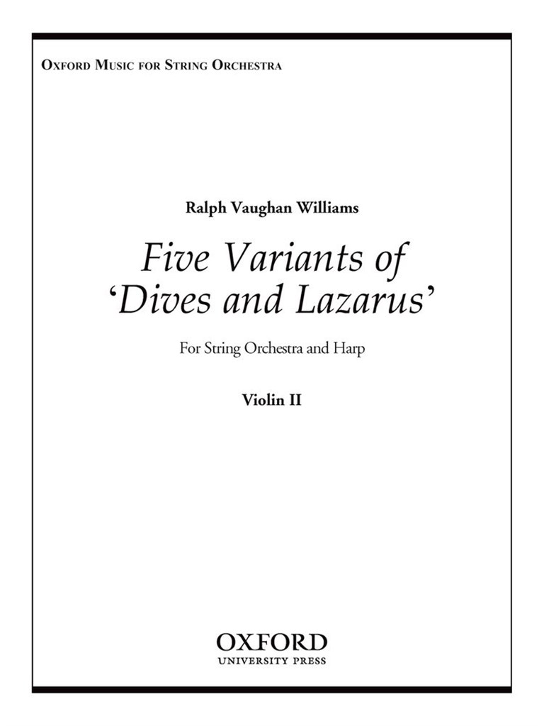 Five Variants on 'Dives and Lazarus'