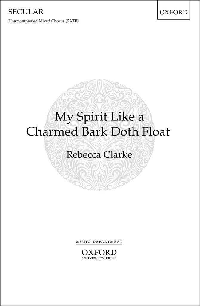 My spirit like a charmed bark doth float