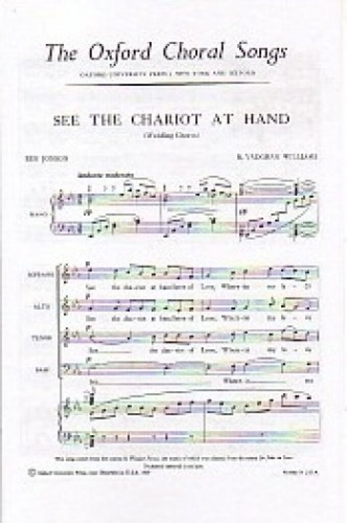 See the chariot at hand