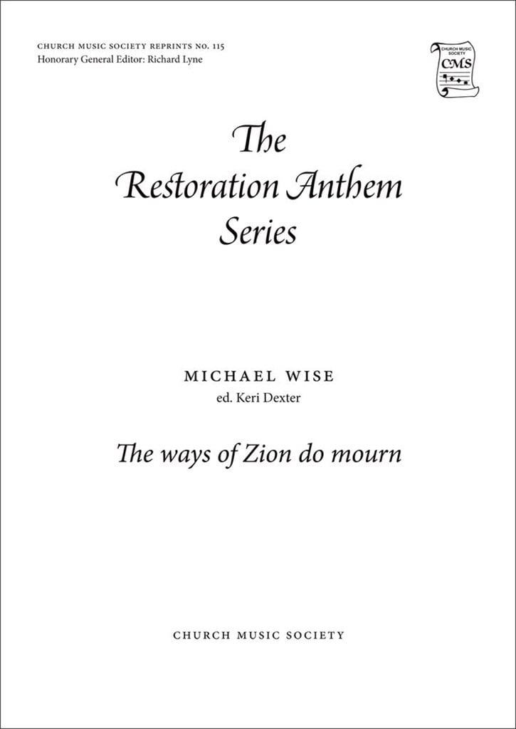 The ways of Zion do mourn