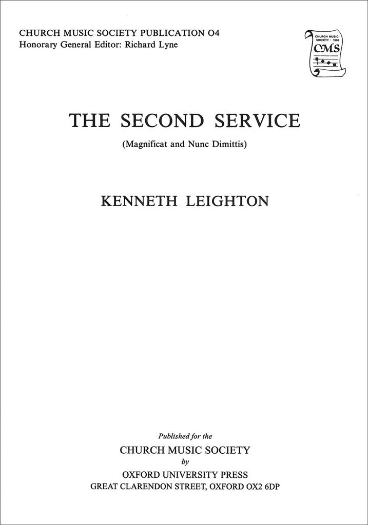 Magnificat and Nunc Dimittis
