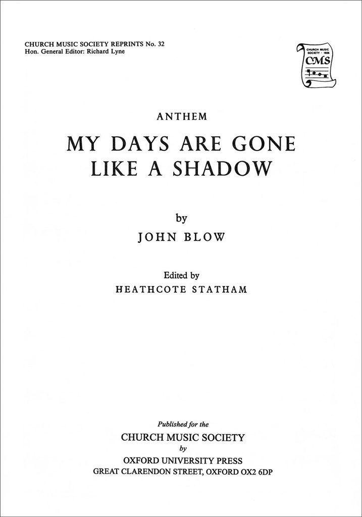 My days are gone like a shadow