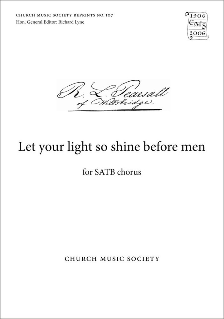Let your light so shine before men