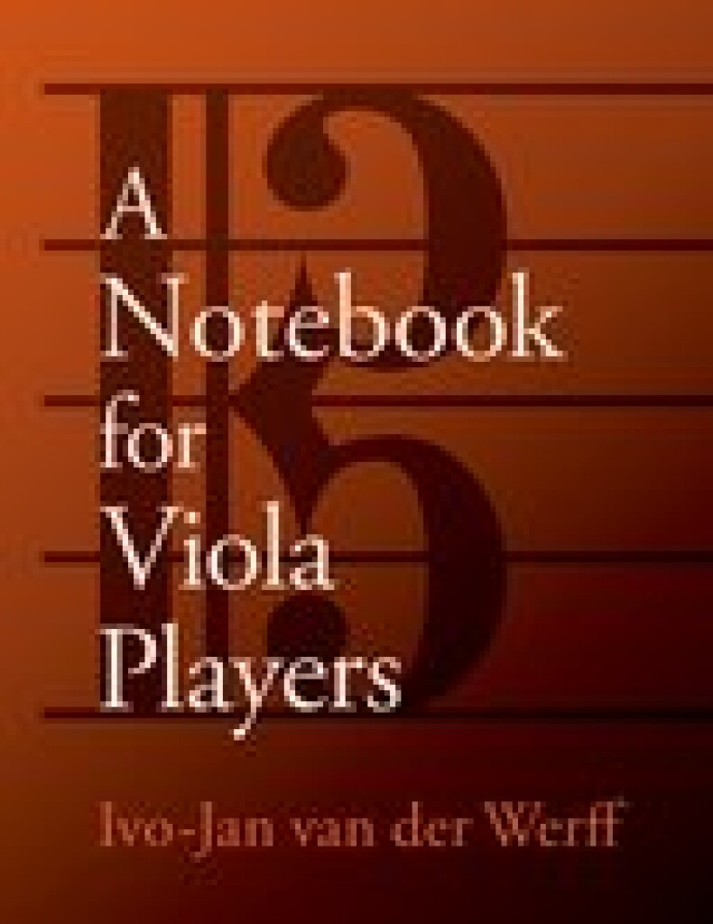 A Notebook for Viola Players (Hardback)