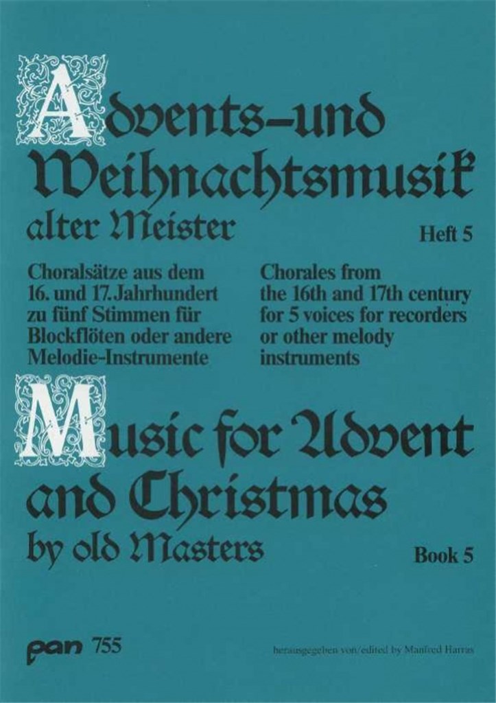 Advents- und Weihnachtsmusik alter Meister, Heft 5