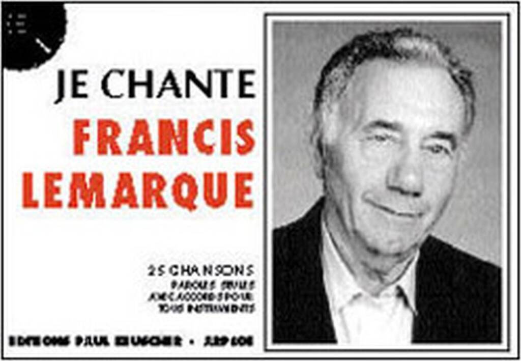Je chante Lemarque