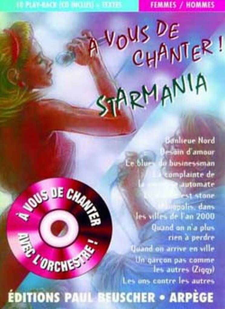 A vous de chanter Starmania Hommes/Femmes