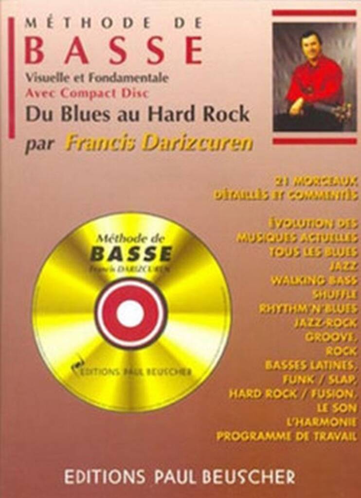 Méthode de guitare basse - du blues au Hard rock