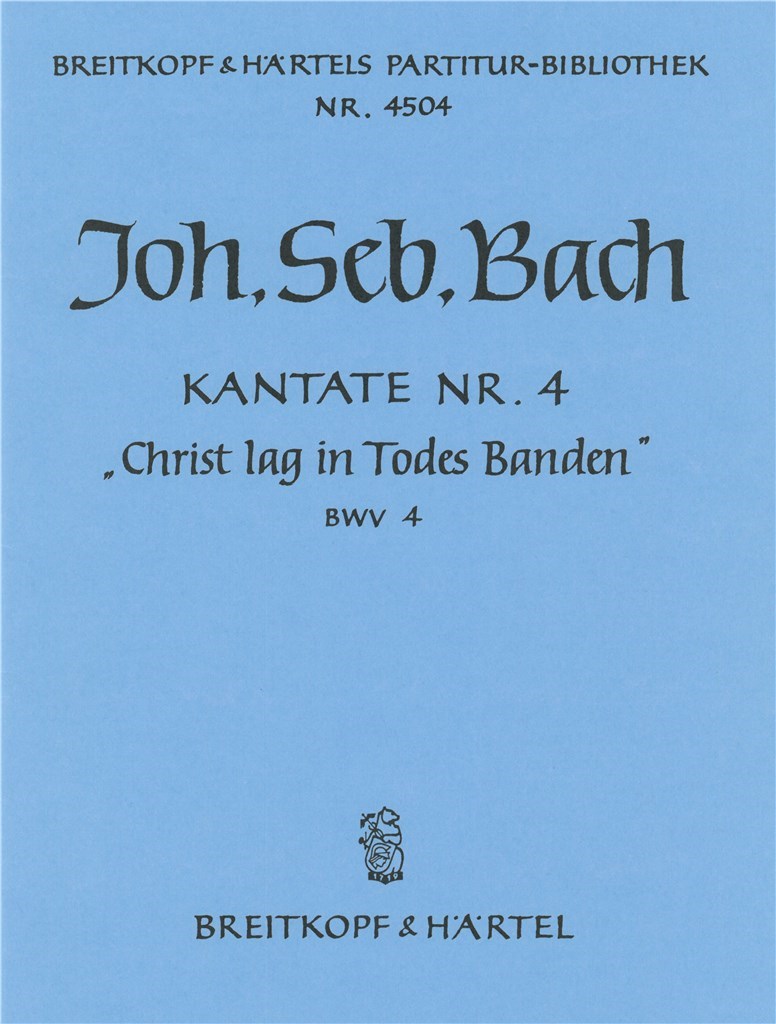 Kantate 004 Christ Lag In Todesbanden