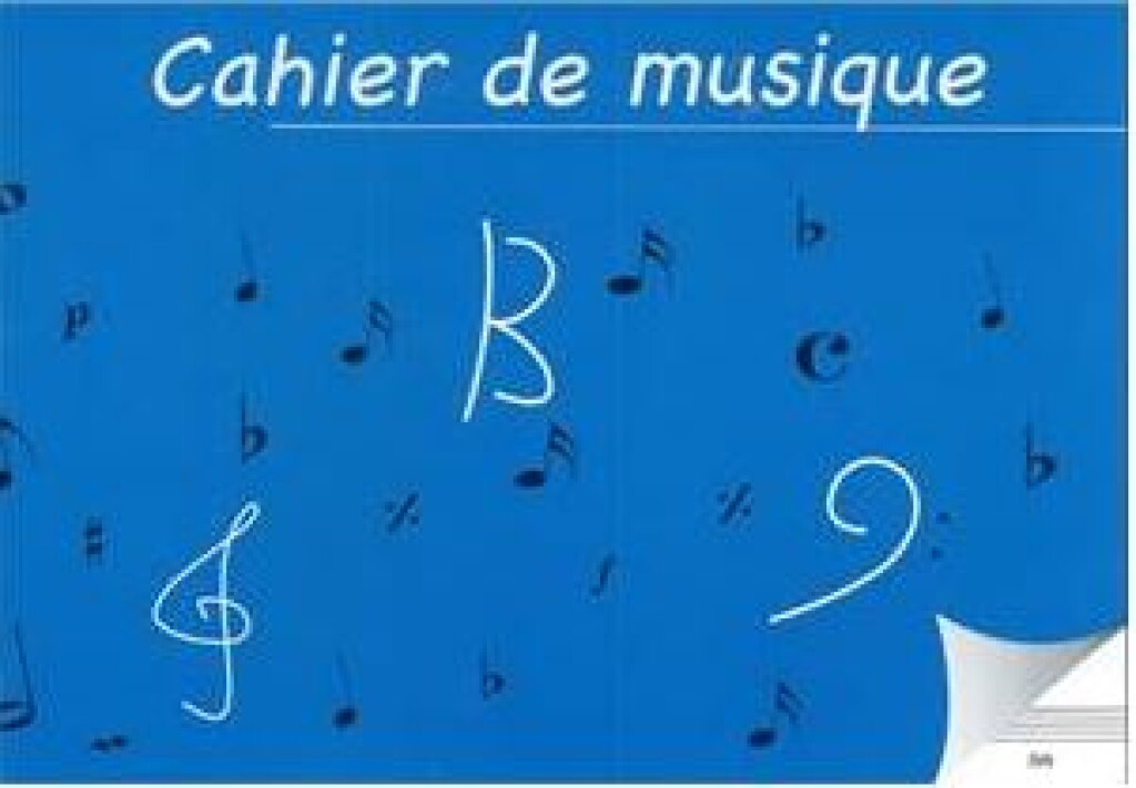 Cahier De Musique 6 Portées