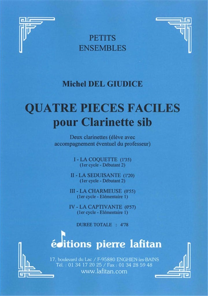 Quatre Pieces Faciles