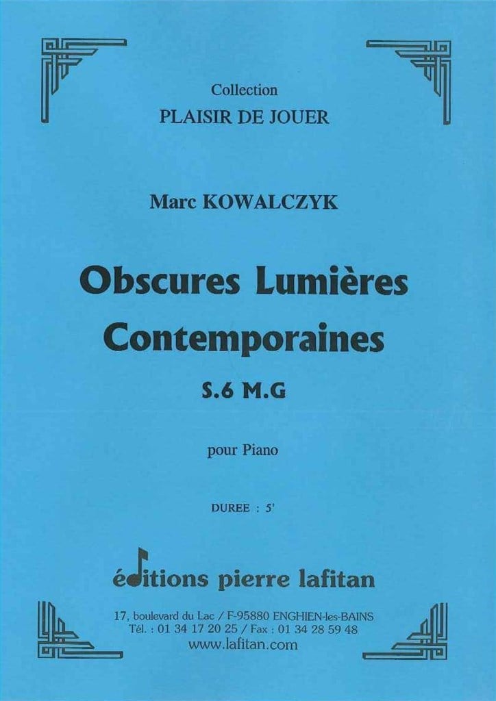 Obscures Lumieres Contemporaines