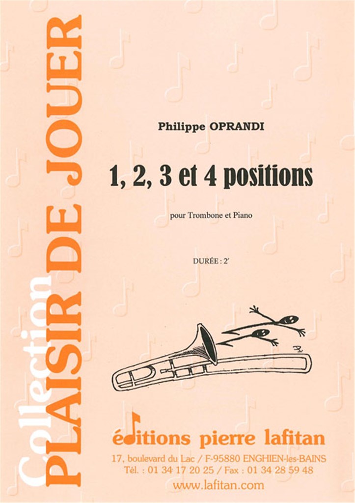 1, 2, 3 et 4 Positions