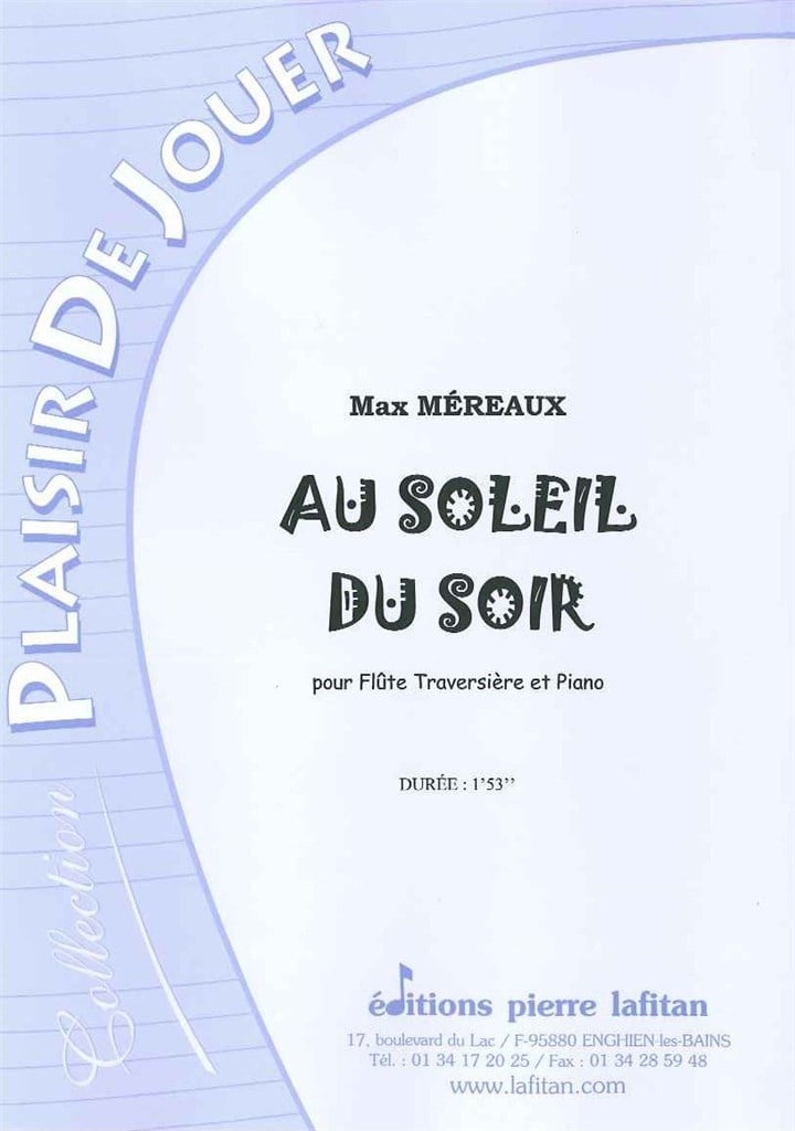 Au Soleil du Soir