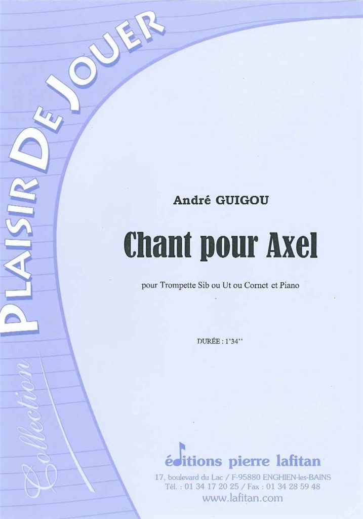 Chant Pour Axel