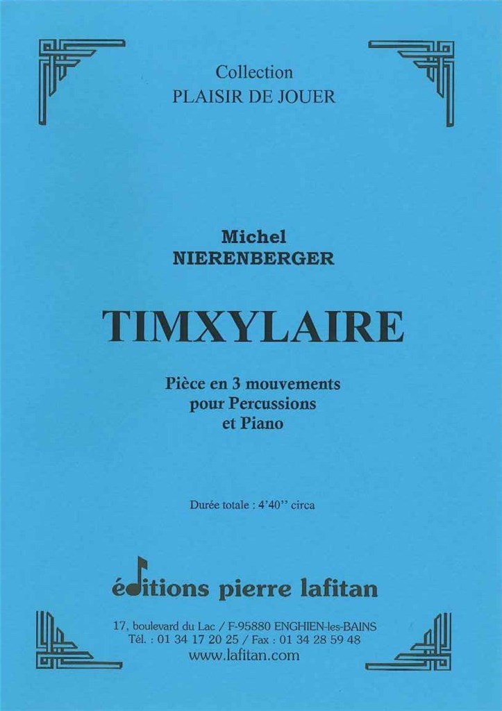 Timxylaire (Pièce En 3 Mouvements)