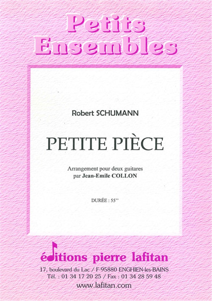 Petite Piece (Arr. Pour Deux Guitares)