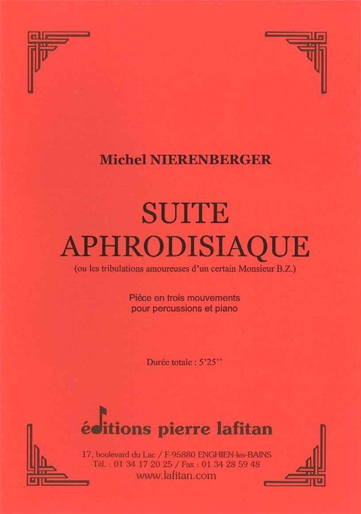 Suite Aphrodisiaque (Pièce En 3 Mouvements)