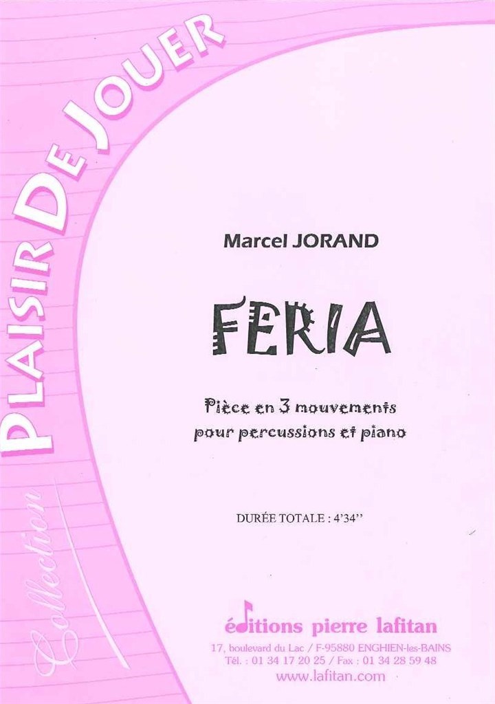Feria (Pièce En 3 Mouvements)