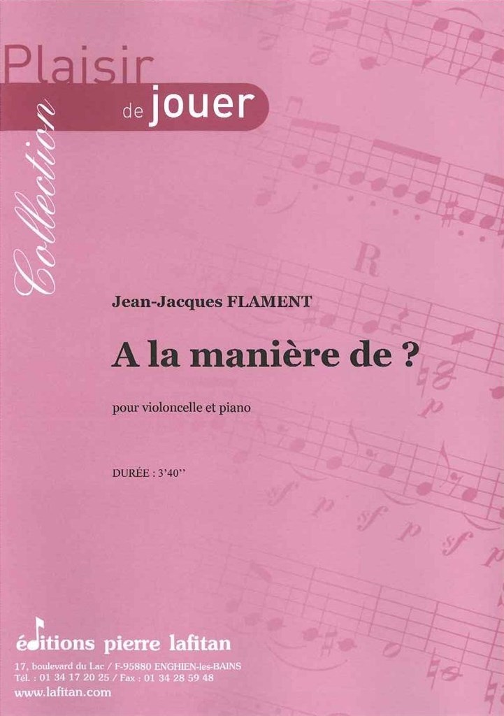A la Maniere De..