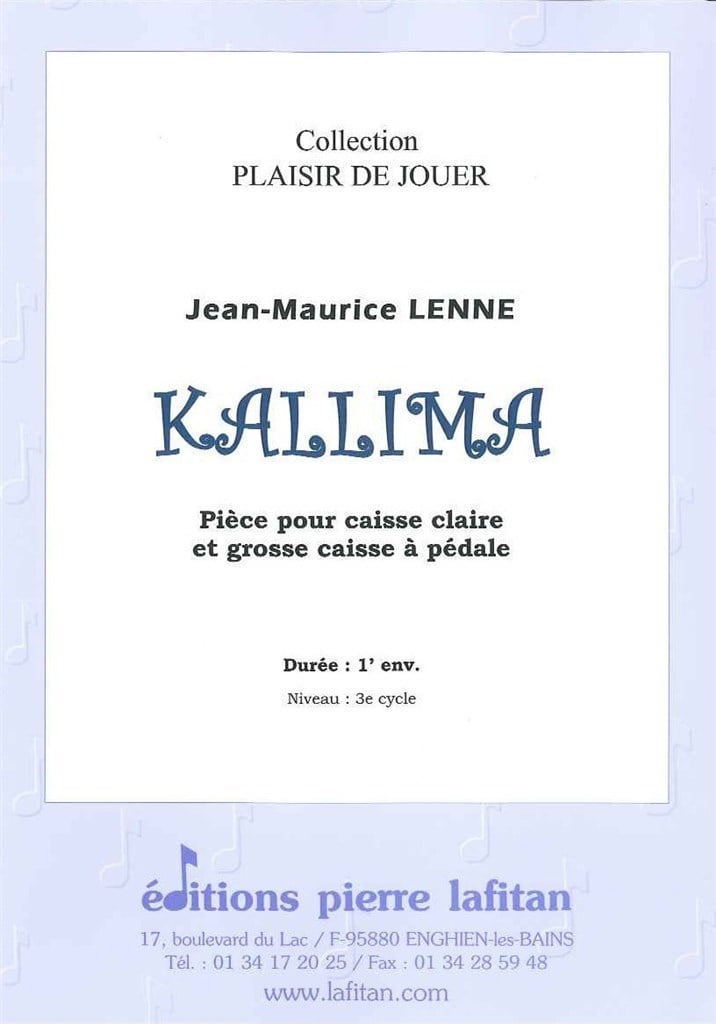 Kallima (Caisse Claire et Grosse Caisse À Pédale)