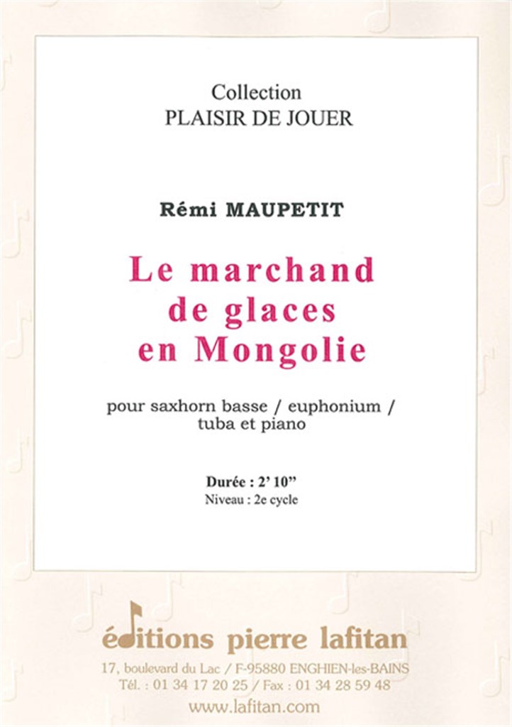 Le Marchand de Glaces En Mongolie