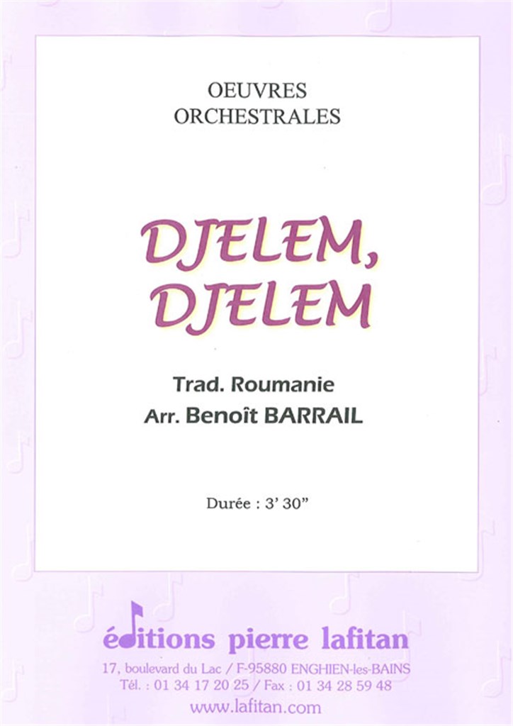 Djelem, Djelem (Arr. Benoît Barrail)
