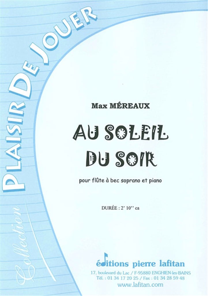 Au Soleil du Soir