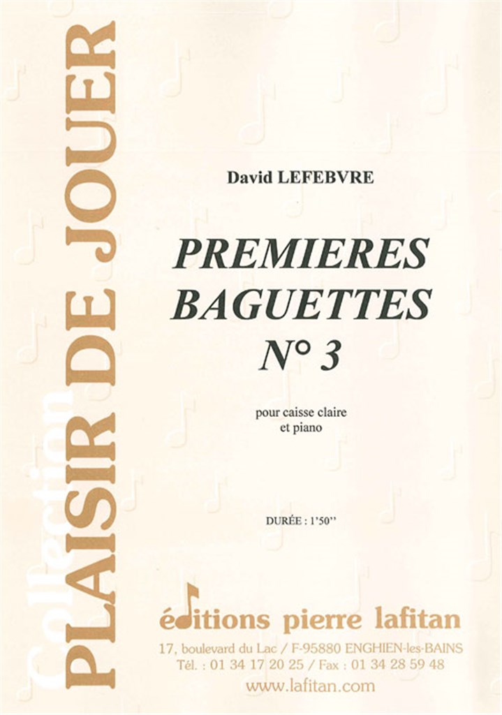 Premieres Baguettes N° 3