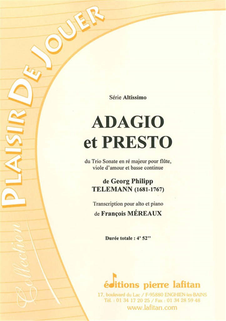 Adagio et Presto