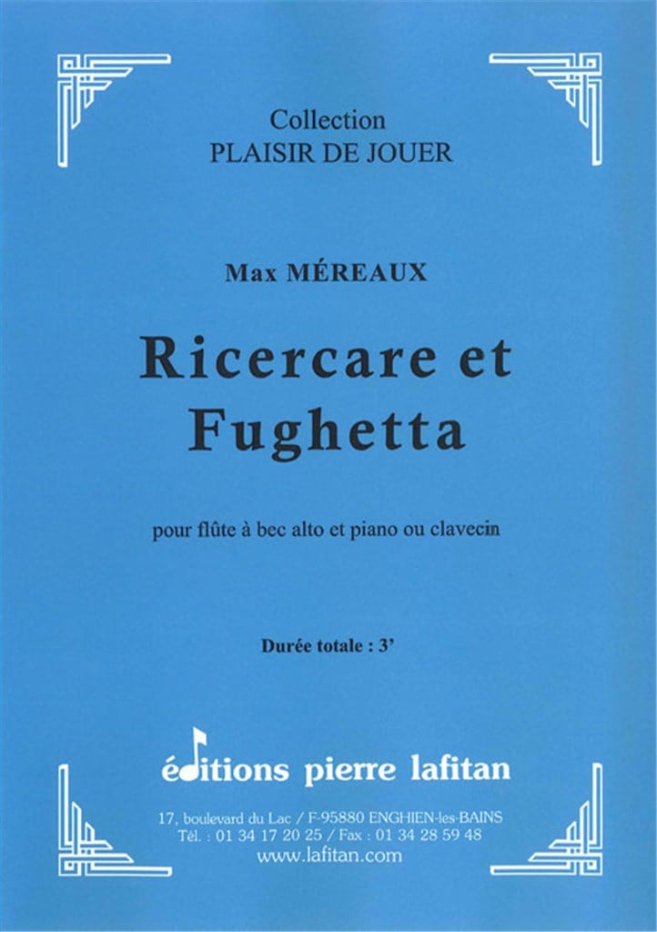 Ricercare et Fughetta