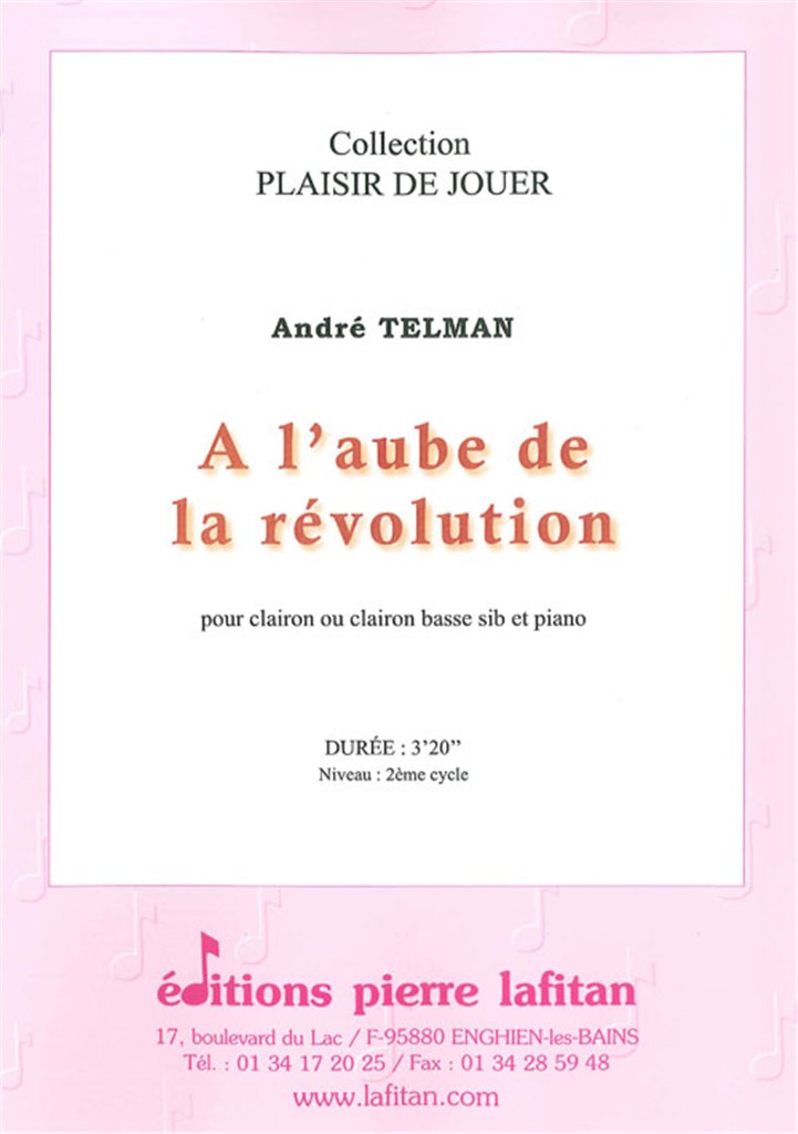 A L'Aube de la Révolution