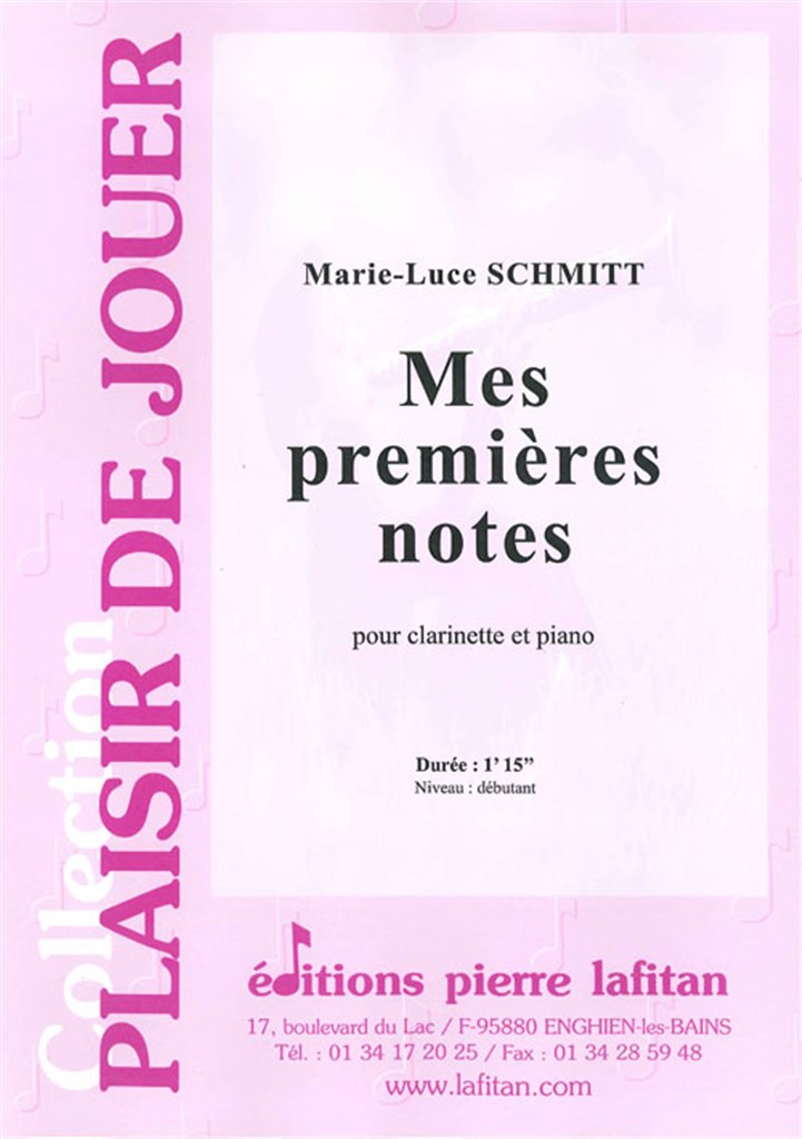 Mes premières notes