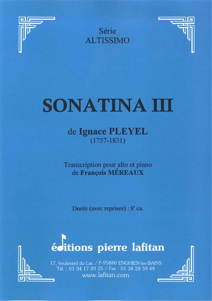 Sonatina Iii