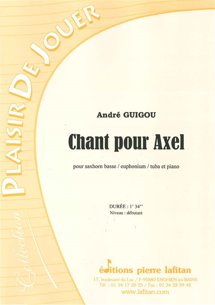 Chant Pour Axel