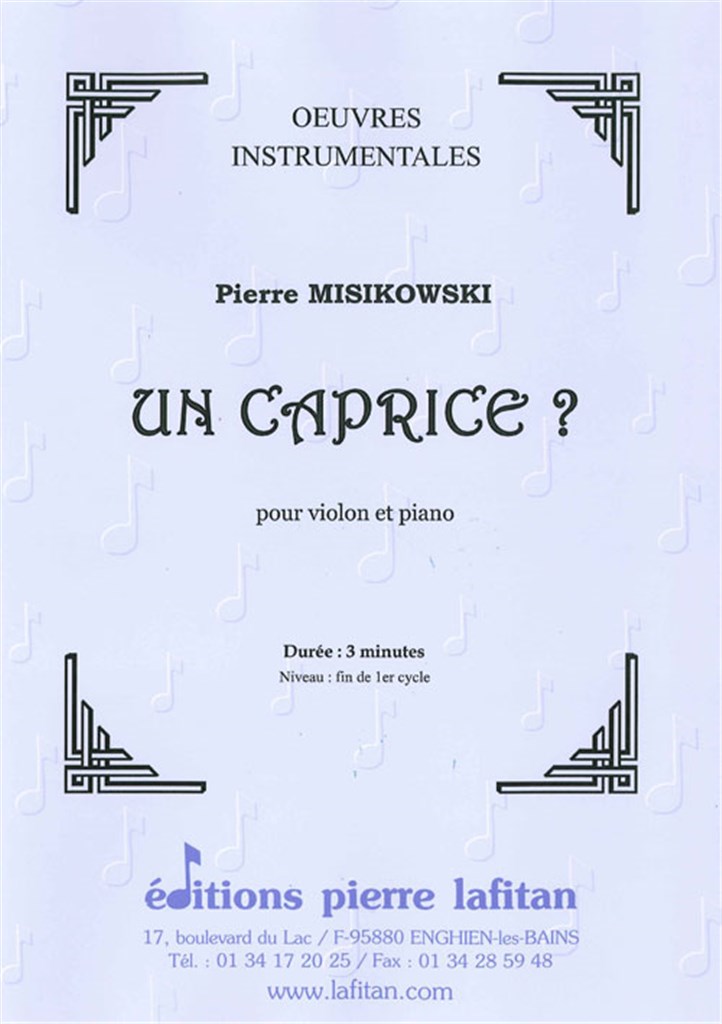 Un Caprice ?