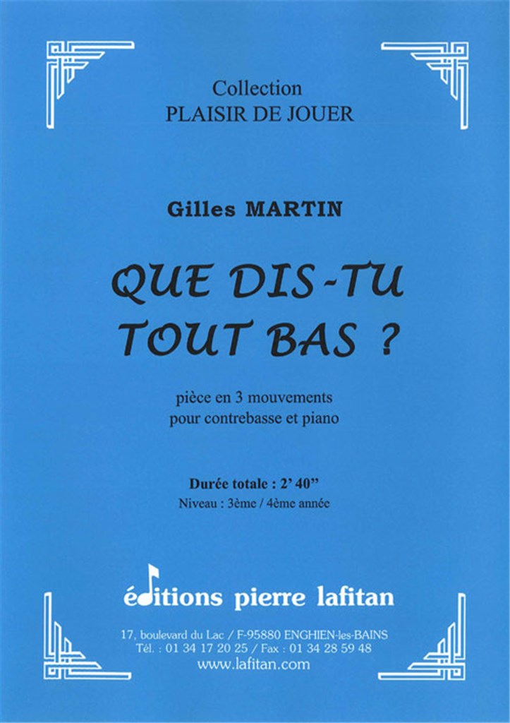 Que Dis-Tu Tout Bas ?