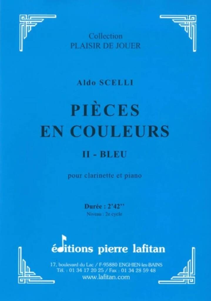 Pièces en couleurs - 2. Bleu